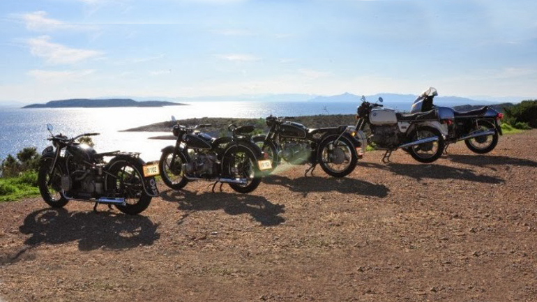 Ελευσίνα – Αρχαία Ολυμπία με κλασικές μοτοσικλέτες